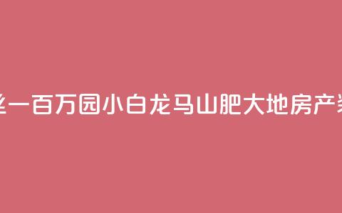 快手粉丝一百万0.01园小白龙马山肥大地房产装修网站,快手粉丝都是老头粉怎么办 - 抖音秒刷最低网站 ds抖音粉 第1张 快手粉丝一百万0.01园小白龙马山肥大地房产装修网站,快手粉丝都是老头粉怎么办 - 抖音秒刷最低网站 ds抖音粉 第1张