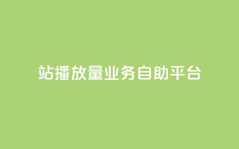 b站播放量业务自助平台 - B站自助平台助力视频播放量提升! 第1张 b站播放量业务自助平台 - B站自助平台助力视频播放量提升! 第1张
