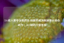 75%收入集中头部药企 创新药成为利润增长核心动力 | 2024制药行业年报