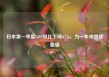 日本第一季度GDP同比下降0.7%，为一年来首次萎缩