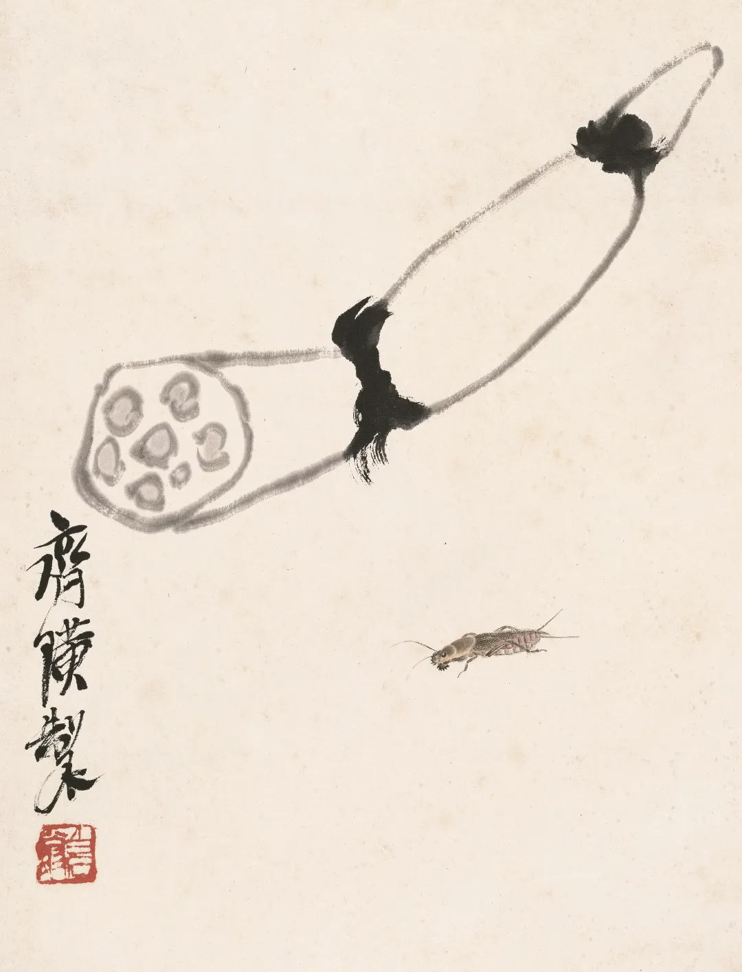 齐白石精品在波士顿展出，“白石画屋”呈现水墨挥洒  第22张