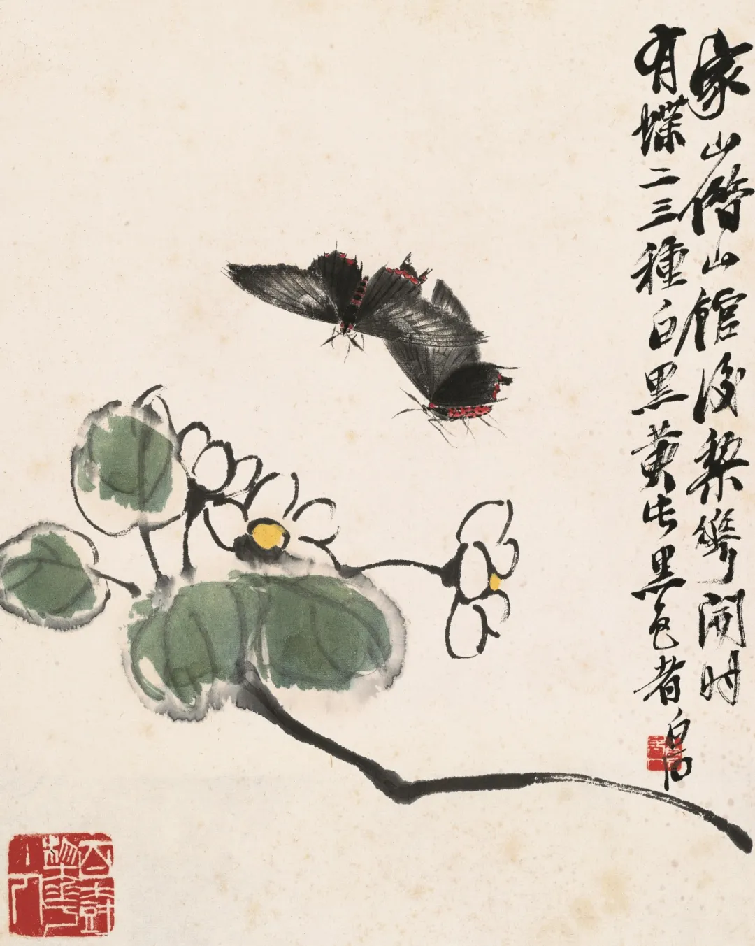 齐白石精品在波士顿展出，“白石画屋”呈现水墨挥洒  第19张