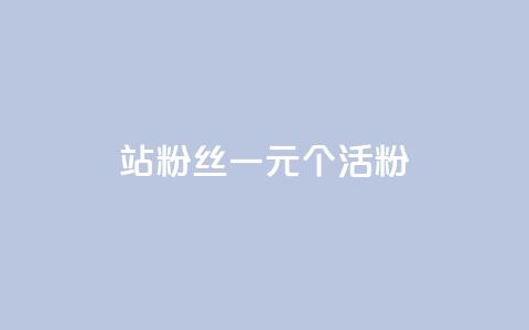 b站粉丝一元1000个活粉 - 如何在B站获得1000个活跃粉丝，仅需1元~  第1张