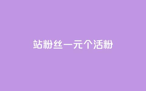 b站粉丝一元1000个活粉 - B站一元可以获得1000个真实活跃粉丝	，你绝对不想错过！~  第1张