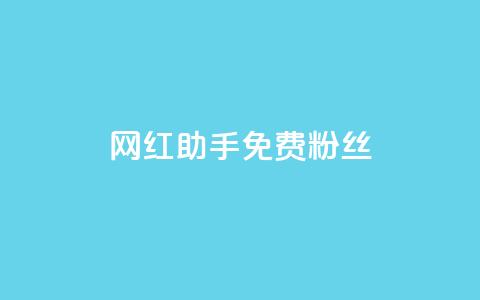 网红助手免费粉丝,ks便宜24小时业务 - 全网自动下单平台 快手点赞充值秒到账怎么弄  第1张