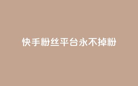 快手粉丝平台+永不掉粉,自助下单卡网 - ks恋人亲密度自助下单 Ks24小时秒单业务平台低价  第1张