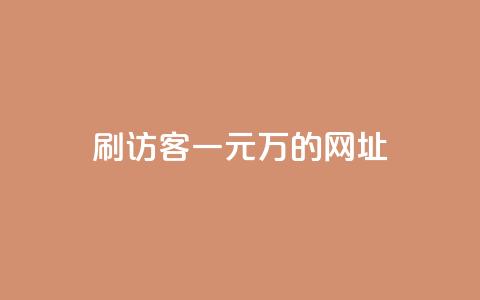 qq刷访客一元10万的网址 - 超低价！享受qq一元刷访客轻松带来10万流量~  第1张