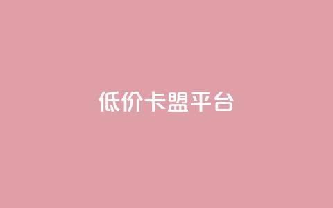 低价卡盟平台,空间访客QQ - 今日头条粉丝回收平台 黑科技自助下单商城  第1张