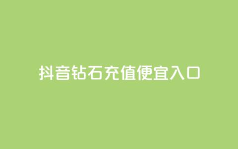 抖音钻石充值便宜入口 - 快手如何快速获得100 第1张 抖音钻石充值便宜入口 - 快手如何快速获得100 第1张