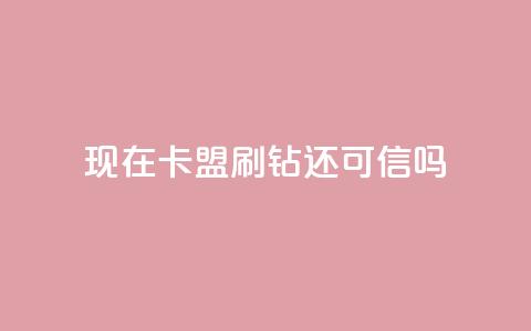 现在卡盟刷qq钻还可信吗,第一卡盟排行榜 - dy秒刷 粉丝如何快速涨到一万  第1张