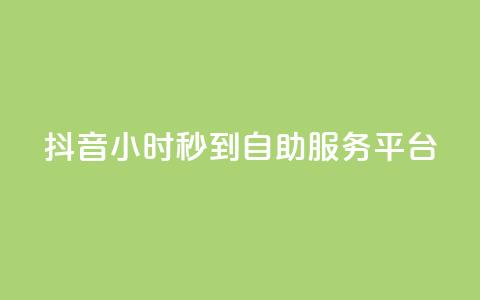 抖音24小时秒到自助服务平台,抖音快手真人粉软件有哪些 - QQ点赞链接入口 QQ空间浏览访客购买网站  第1张