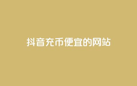 抖音充币便宜的网站 - qq自动发卡网  第1张