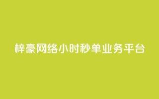 梓豪网络24小时秒单业务平台,全网自动下单平台 - qq业务全网24小时自助下单2024 - 抖音免费业务2024最新消息