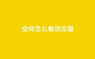 QQ空间怎么看浏览量 - 如何查看QQ空间的浏览量和访问数据~